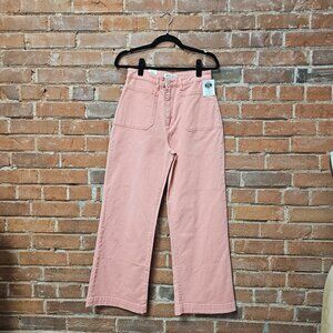 Rollas Sailor Jeans in Grapefruit Pink NEW $129